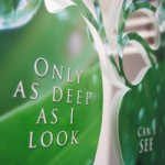 Only as deep as I look can I SEE