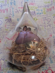 Sister Fairies, view with bird visible