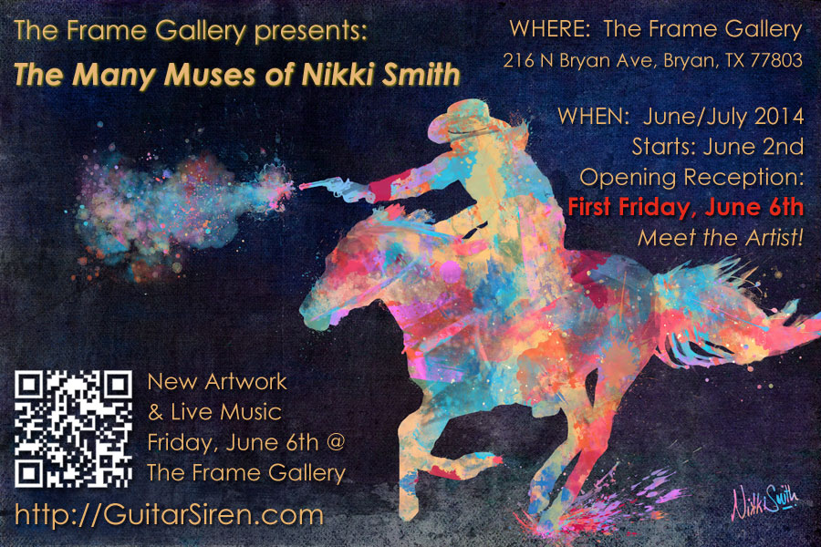 The Many Muses of Nikki Smith, The Frame Gallery, June/July, 2014
