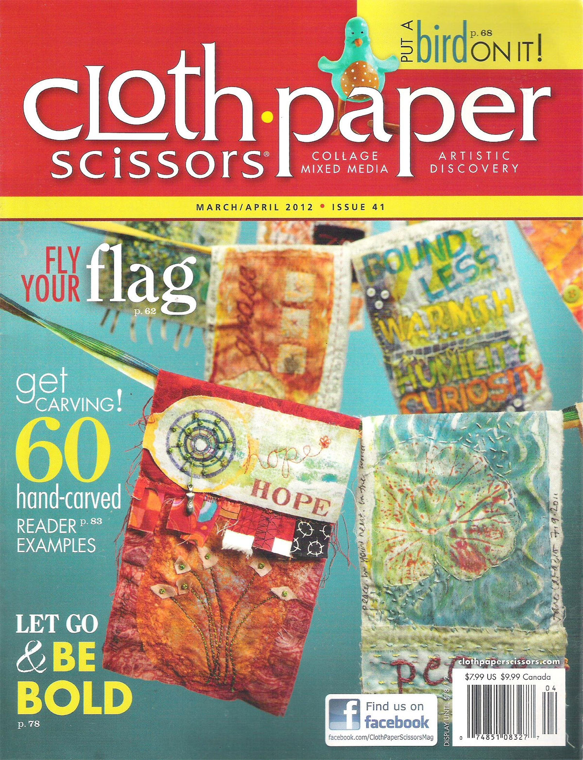 Cloth Paper Scissors, March/April 2012